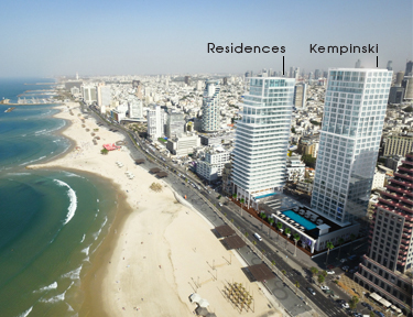 Overview of the David Promenade Residences and the David Hotel Kempinski